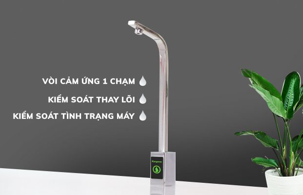 Voi Nuoc Cam Ung Tren May Loc Nuoc Kangaroo Hydrogen