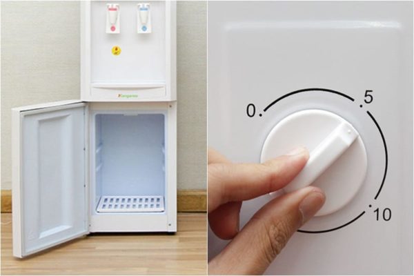 Khoang khử trùng tiện lợi, dễ dùng.