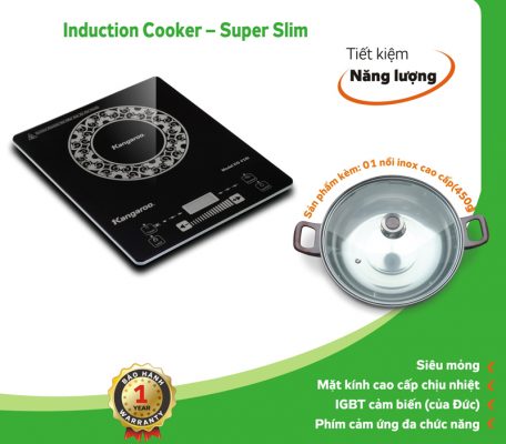 Bếp điện từ đơn siêu mỏng Kangaroo KG416i