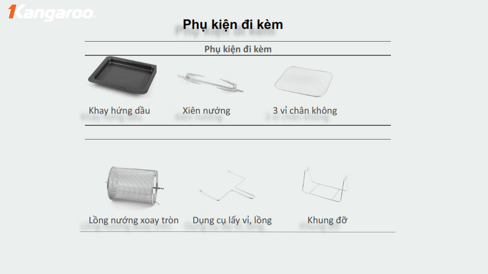 Lò chiên không dầu Kangaroo KG12AF1A