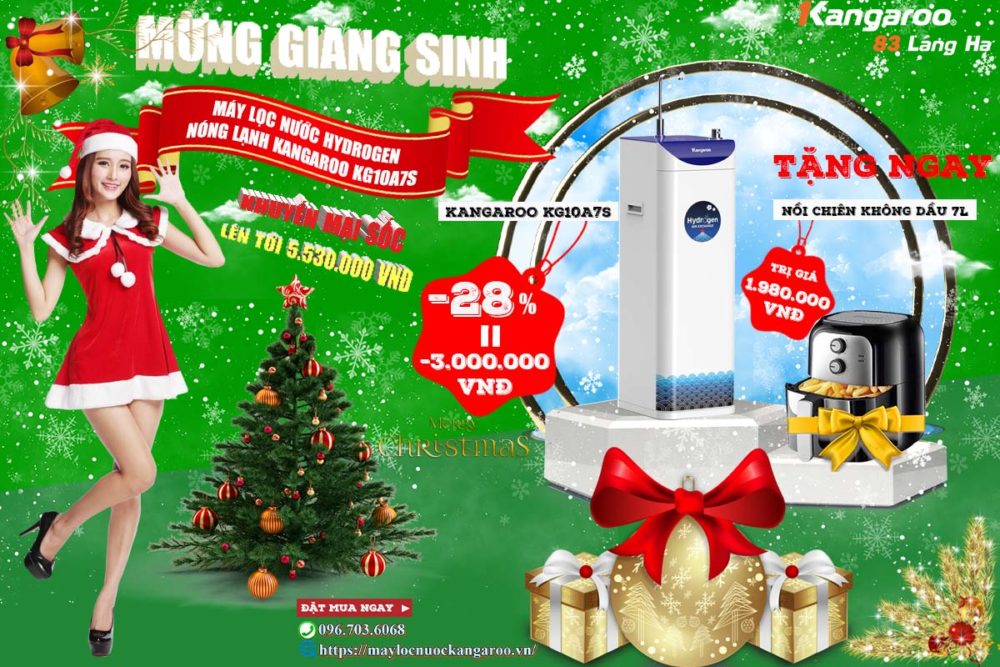May Loc Nuoc Hydrogen Nong Lanh Kangaroo Kg10a7s Khuyen Mai Len Toi 5530000