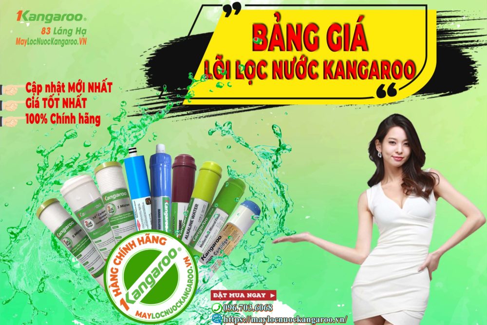 Bảng giá Lõi lọc nước Kangaroo